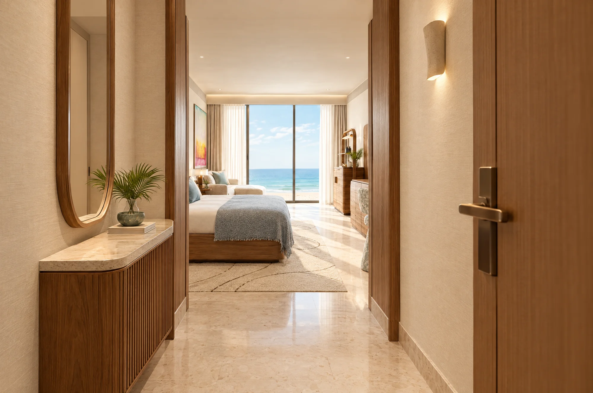 Meliá room · Arrival